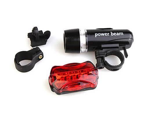 Power Beam Bike Headlight and Back Light